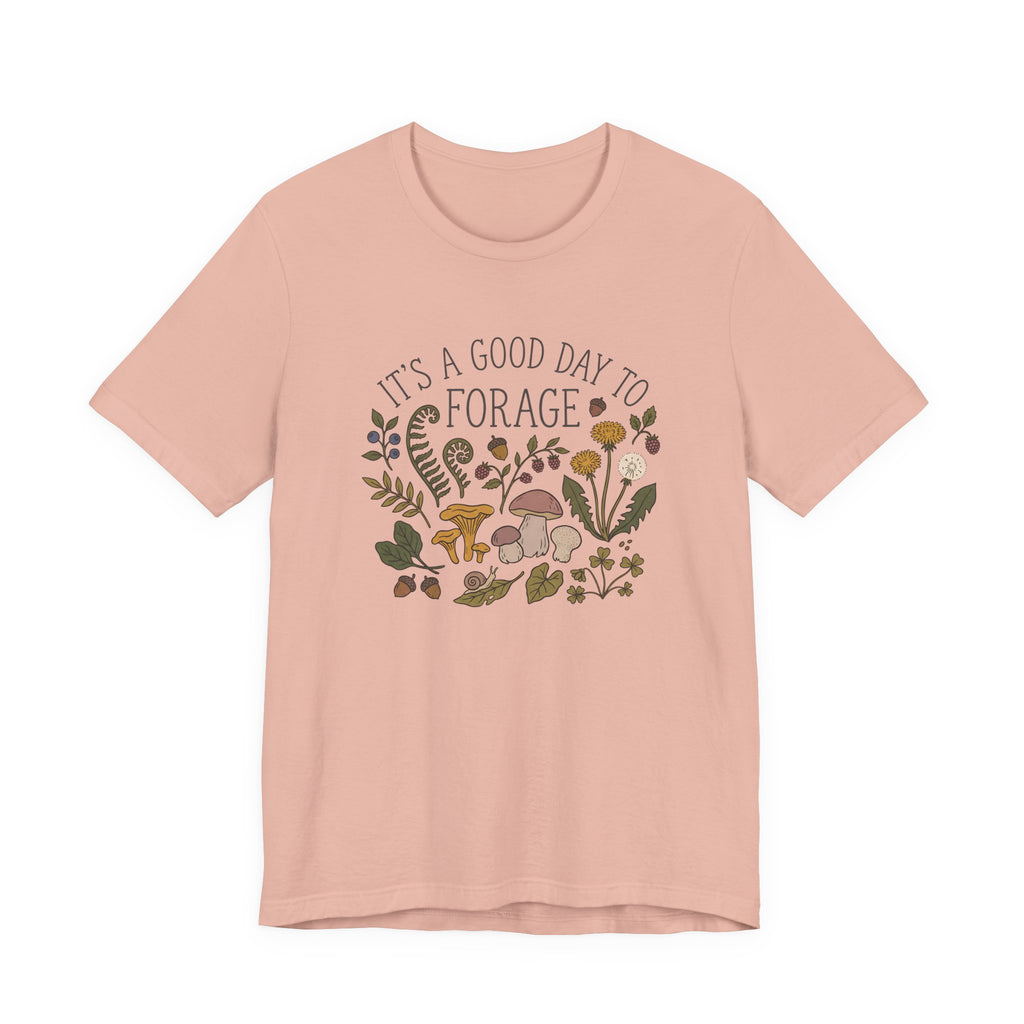 It’s a Good Day to Forage Tee | Woodland Folk Art Shirt