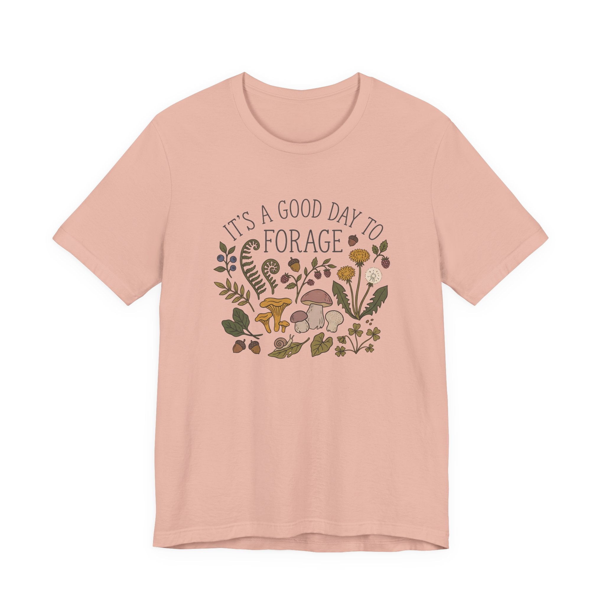 It’s a Good Day to Forage Tee | Woodland Folk Art Shirt