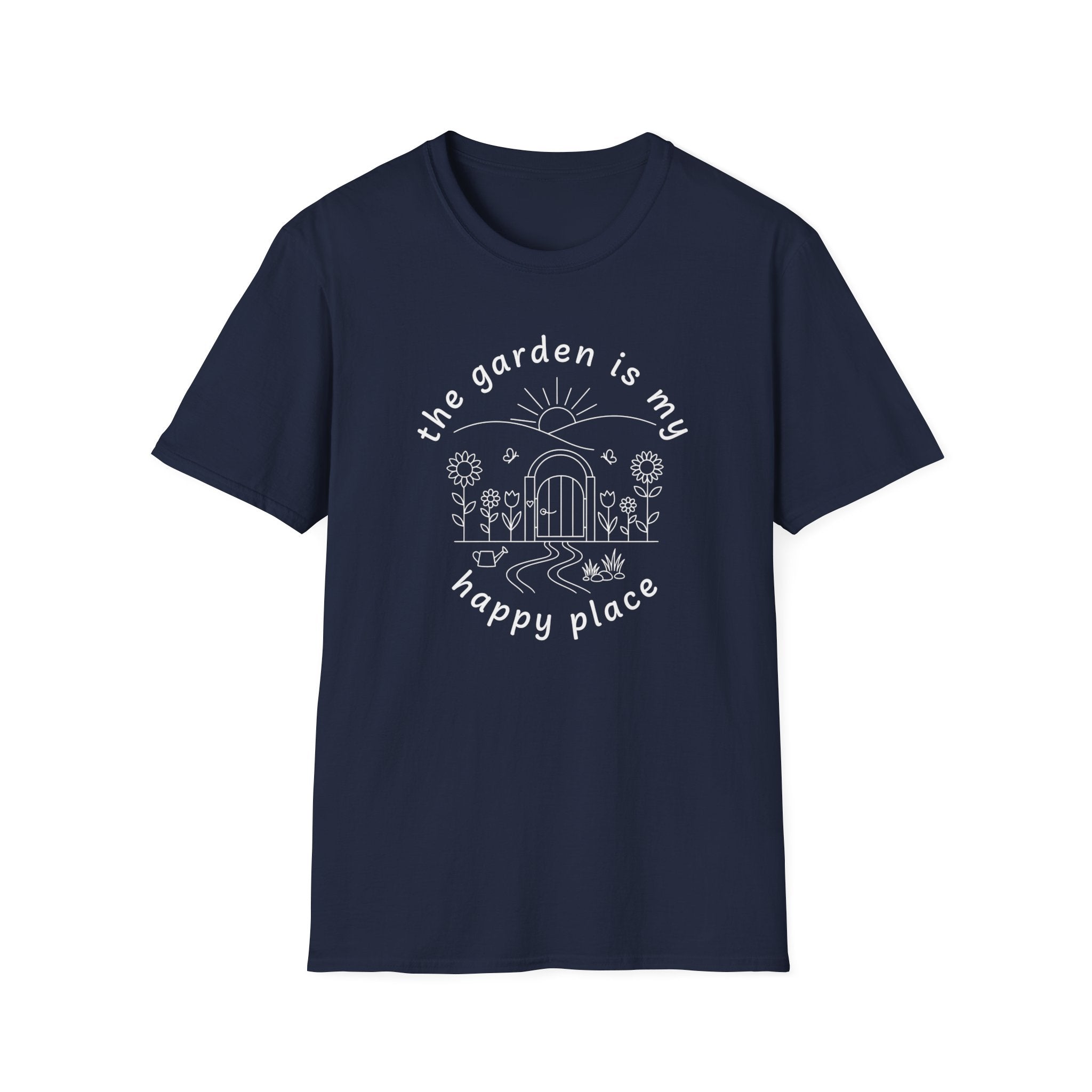 The Garden is my Happy Place Graphic T-Shirt