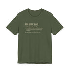 Immersion Definition Tee | Funny Dictionary Shirt