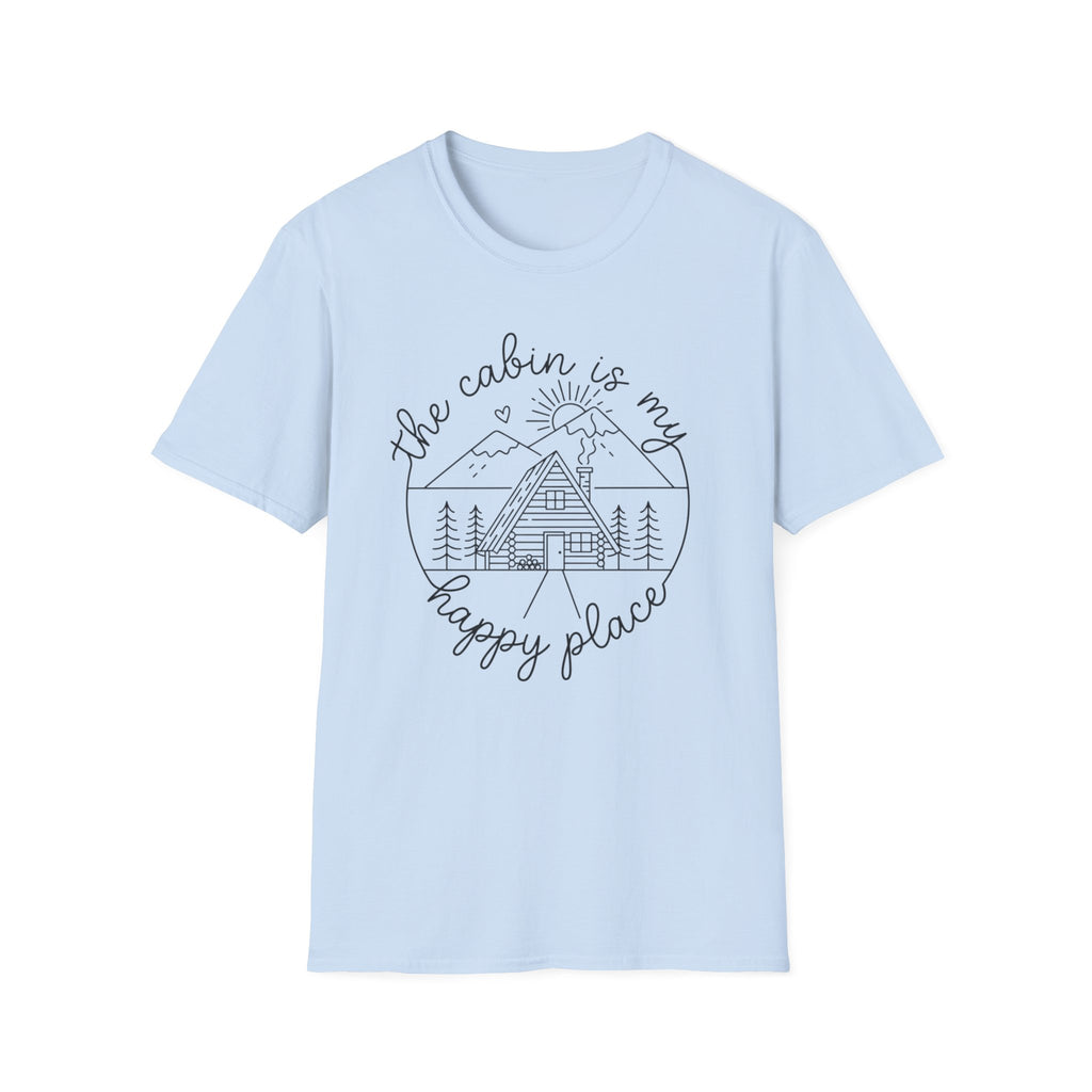 The Cabin is my Happy Place Graphic T-Shirt