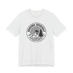 Ground Yourself mountain badge tee | The Original Therapy t-shirt