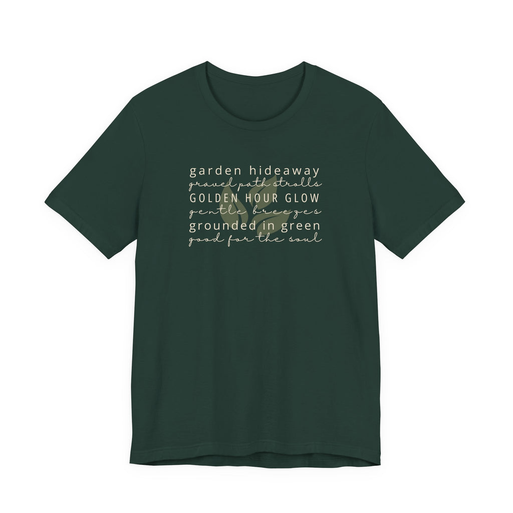 Garden Hideaways Tee | Garden Lovers Nature Relaxation T-Shirt