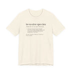 Invasive Species Definition Tee | Funny Hiking Dictionary Shirt