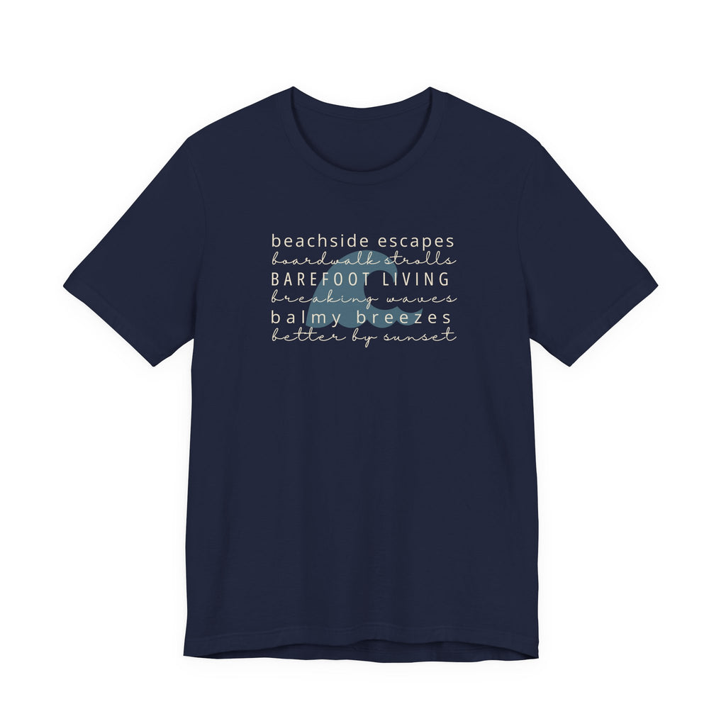 Beachside Escapes Tee | Beach Lovers Coastal Lifestyle T-Shirt