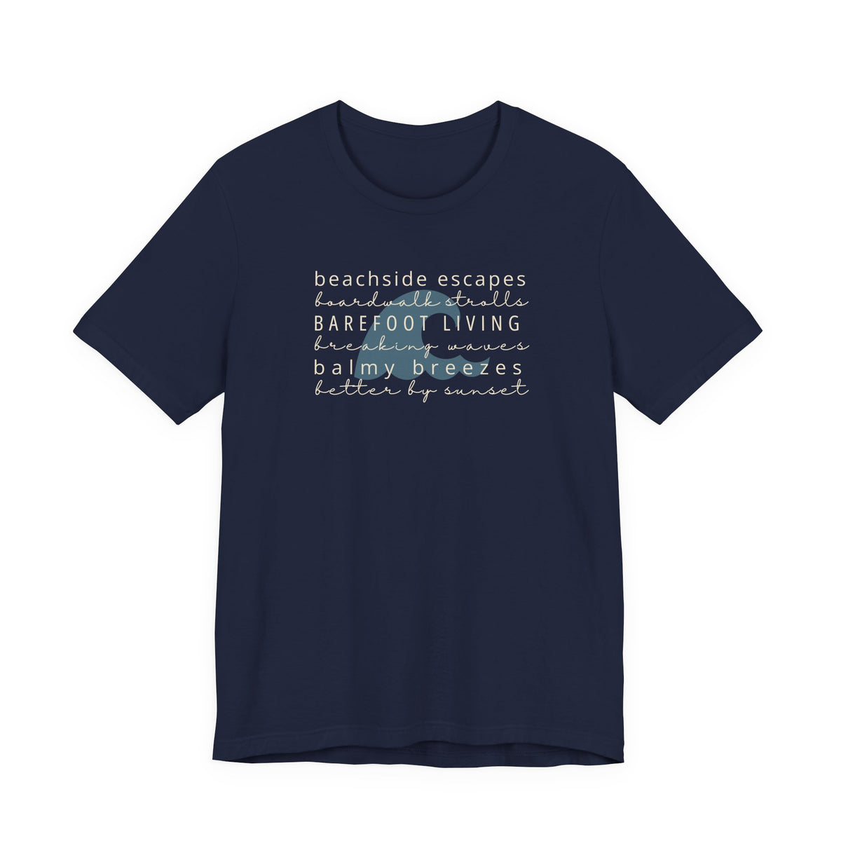 Beachside Escapes Tee | Beach Lovers Coastal Lifestyle T-Shirt