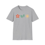 Horizontal Nature Icons Graphic T-Shirt