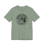 Ground Yourself mountain badge tee | The Original Therapy t-shirt