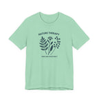 Nature Therapy Tee | Botanical Line Art, Take One Dose Daily