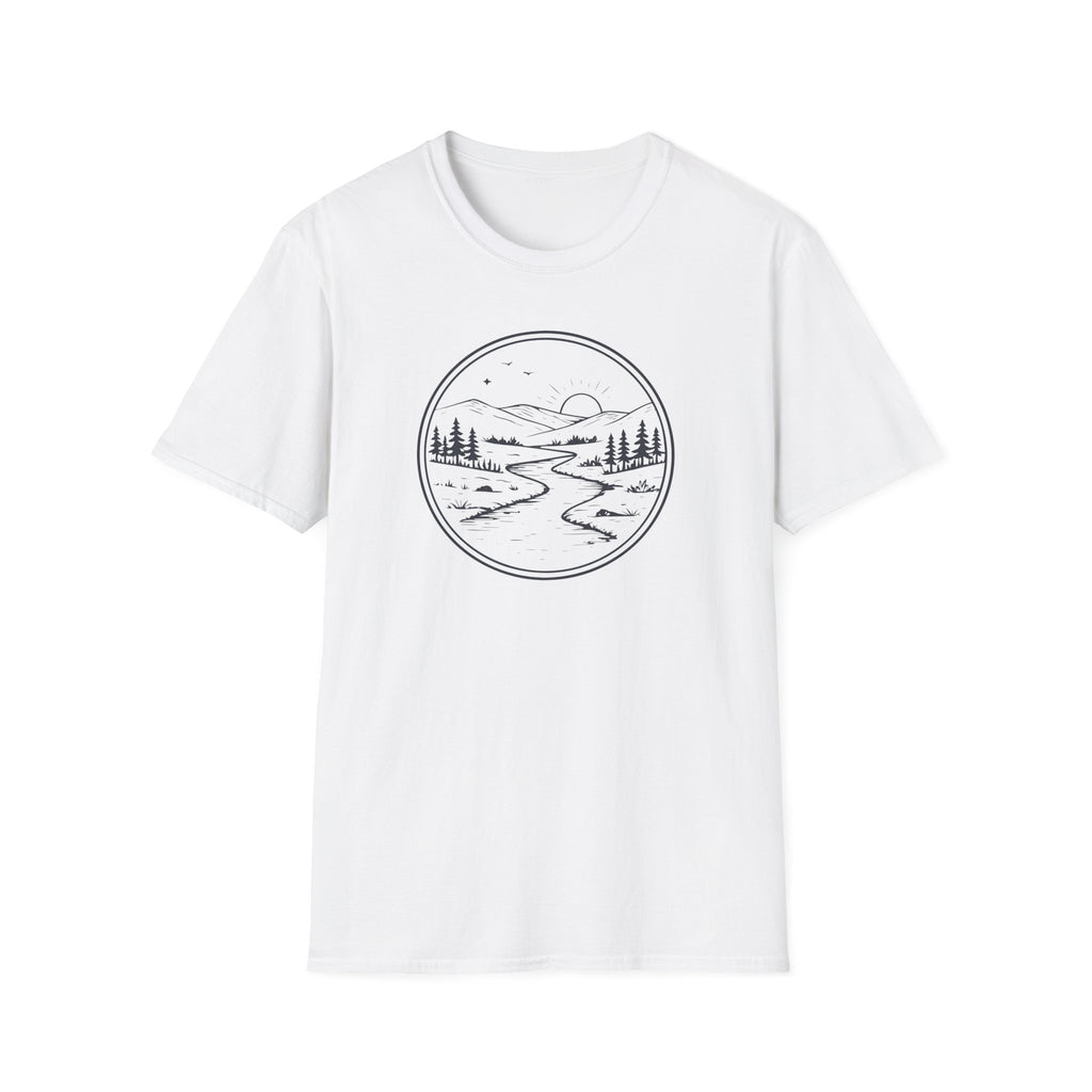 River in the Valley Graphic T-Shirt