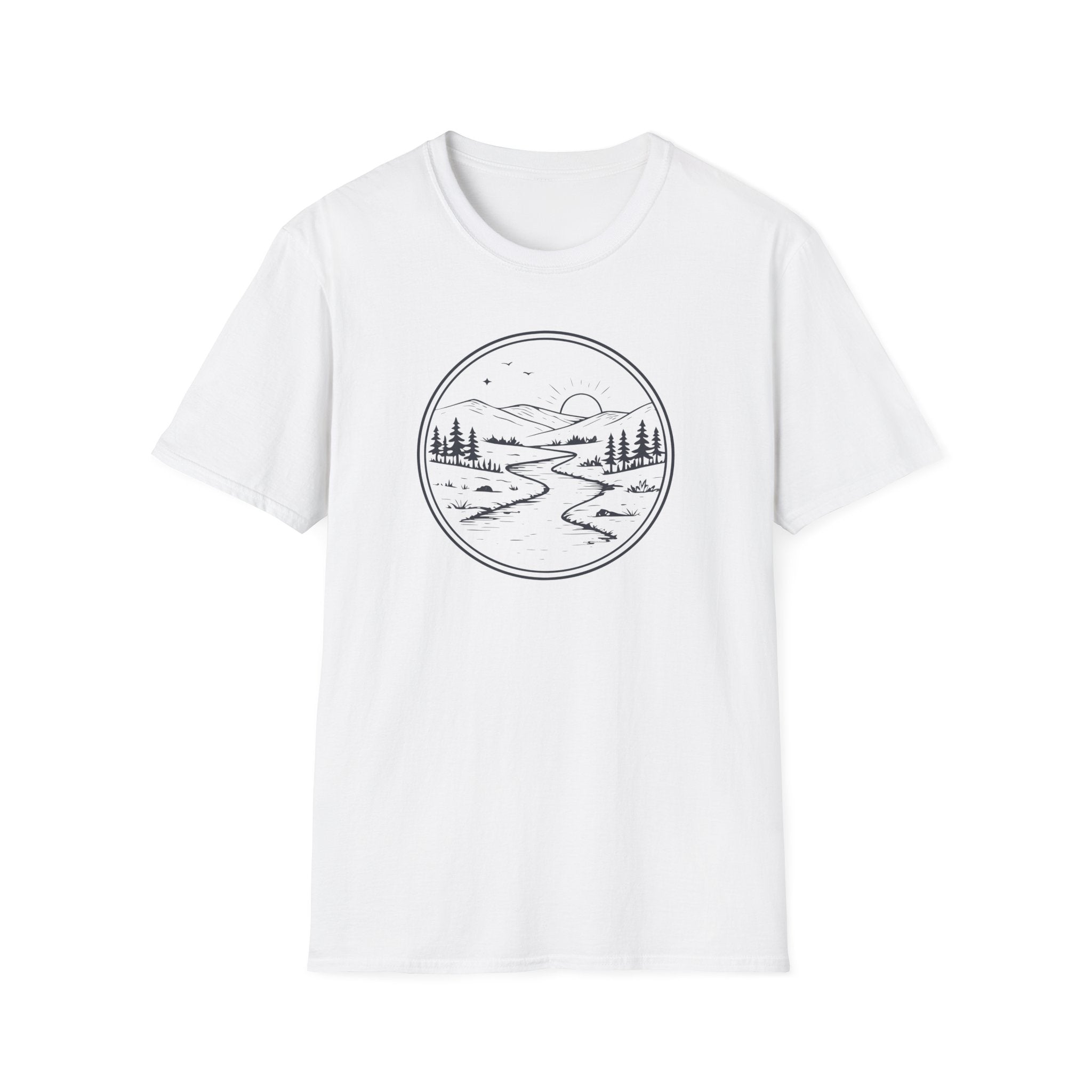 River in the Valley Graphic T-Shirt