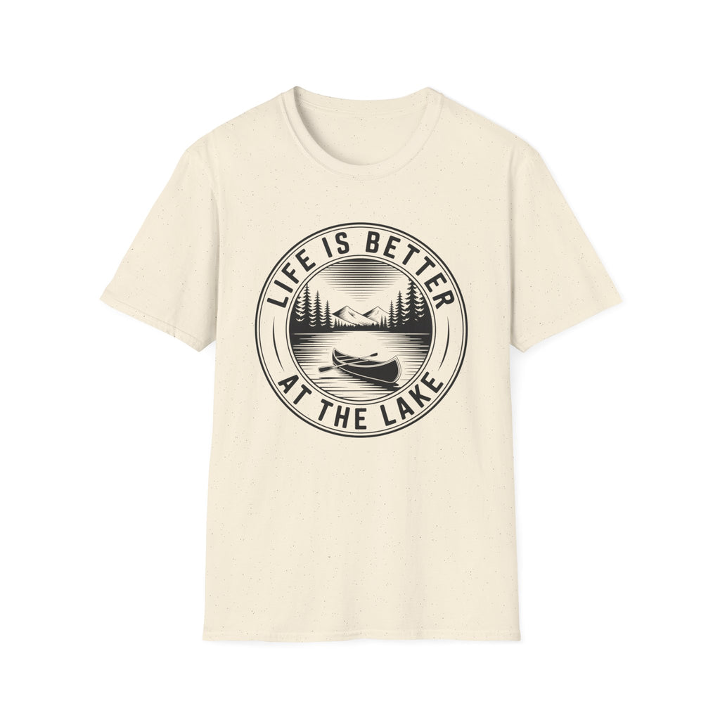 Life is Better at the Lake Badge T-Shirt
