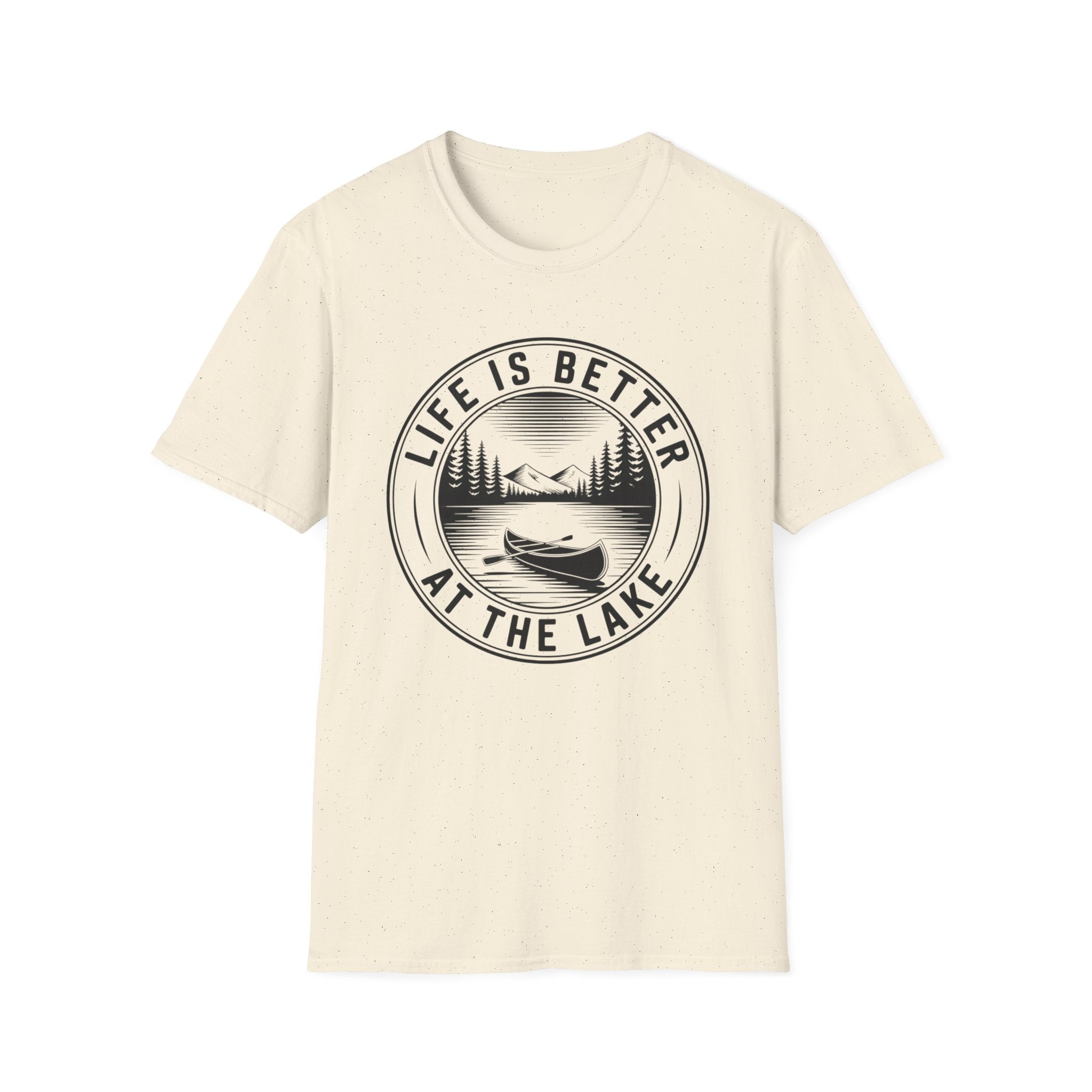 Life is Better at the Lake Badge T-Shirt