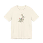 Floral Hare Tee | Botanical Wildlife Graphic T-Shirt