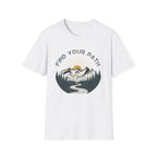 Find Your Path Mountain Stream Grahic T-Shirt
