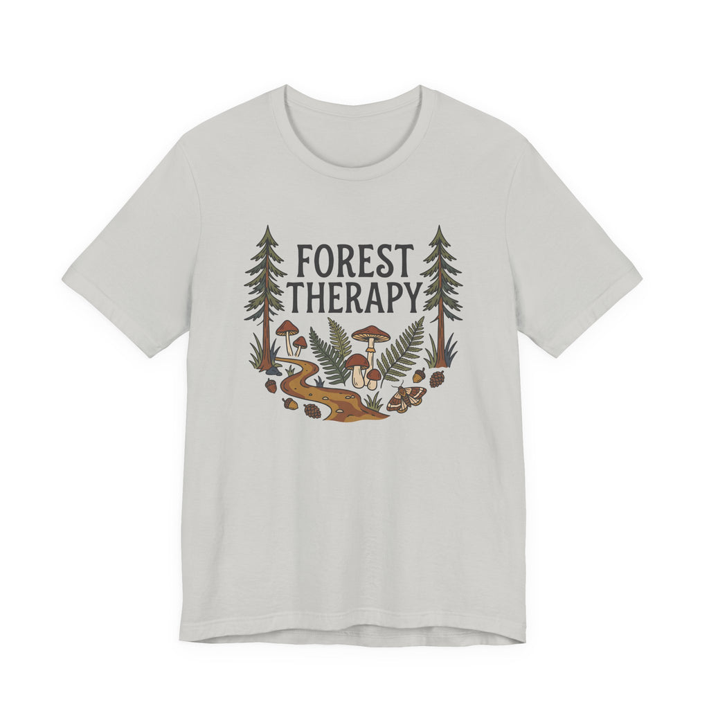 Forest Therapy Tee | Woodland Folk Art Shirt