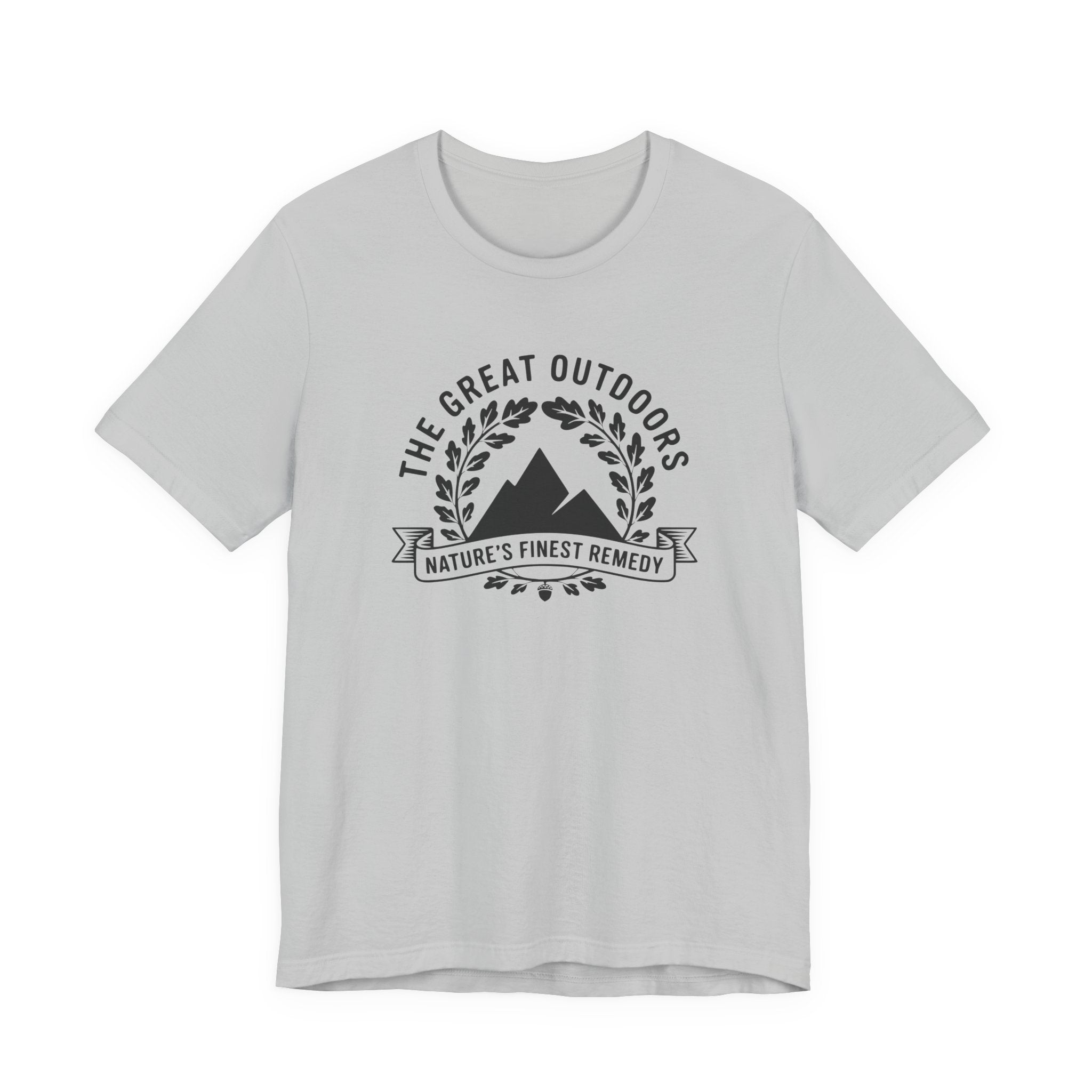 The Great Outdoors mountains tee | Nature's Finest Remedy shirt