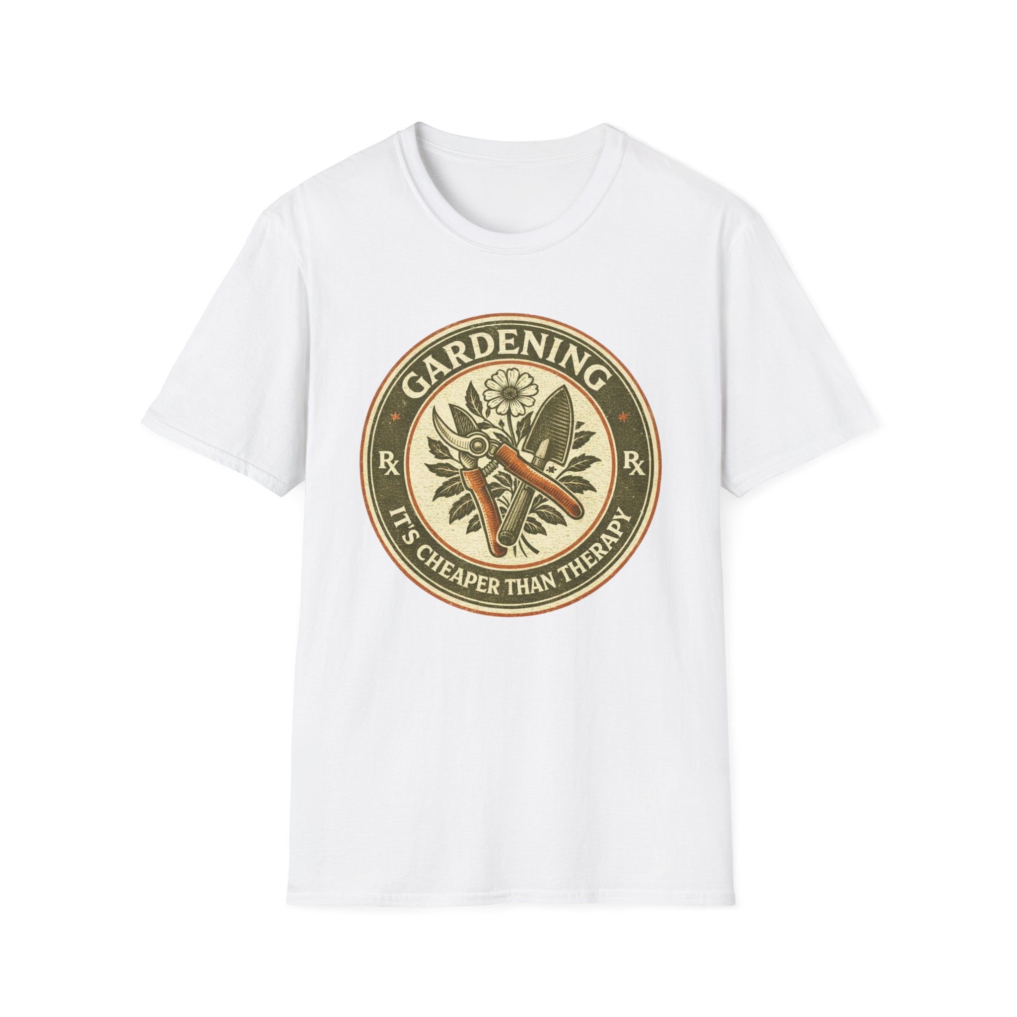 Gardening - it's Cheaper Than Therapy T-Shirt