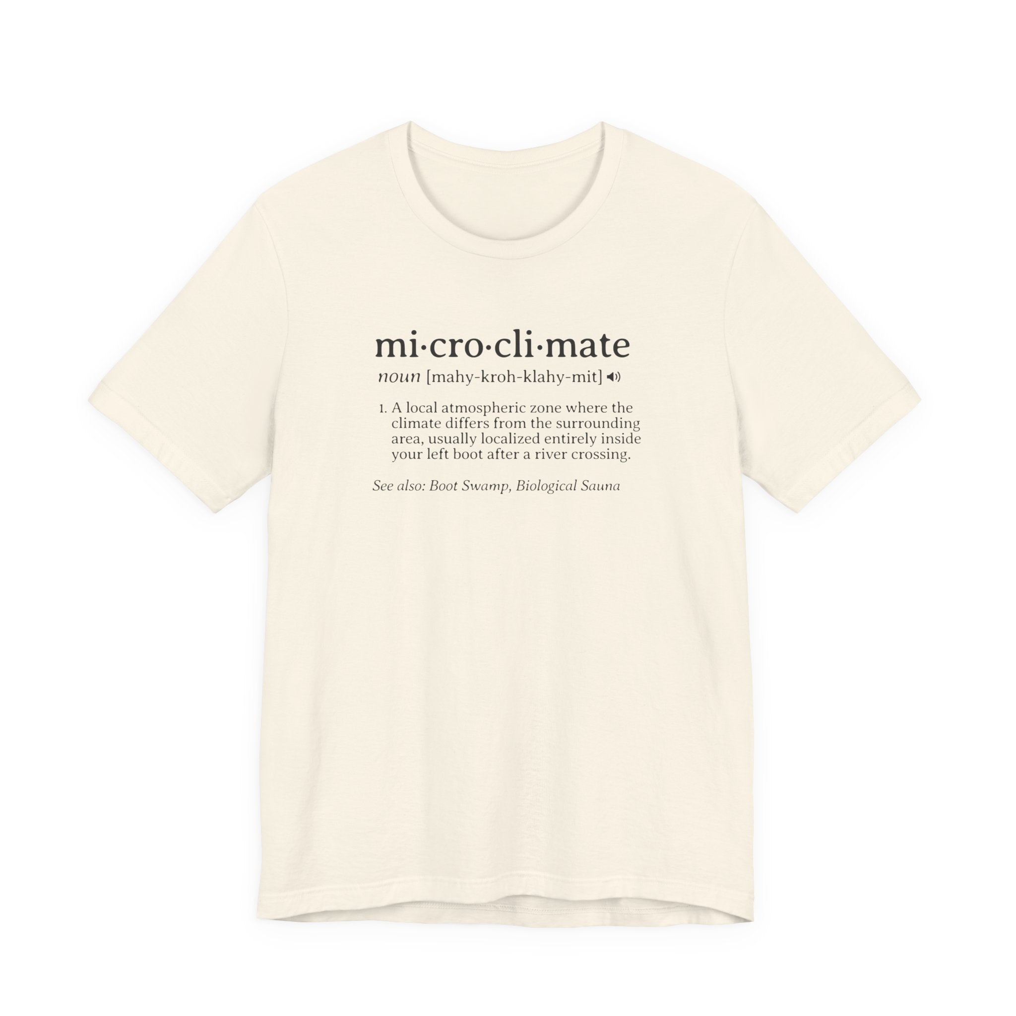 Microclimate Definition Tee | Funny Dictionary Shirt