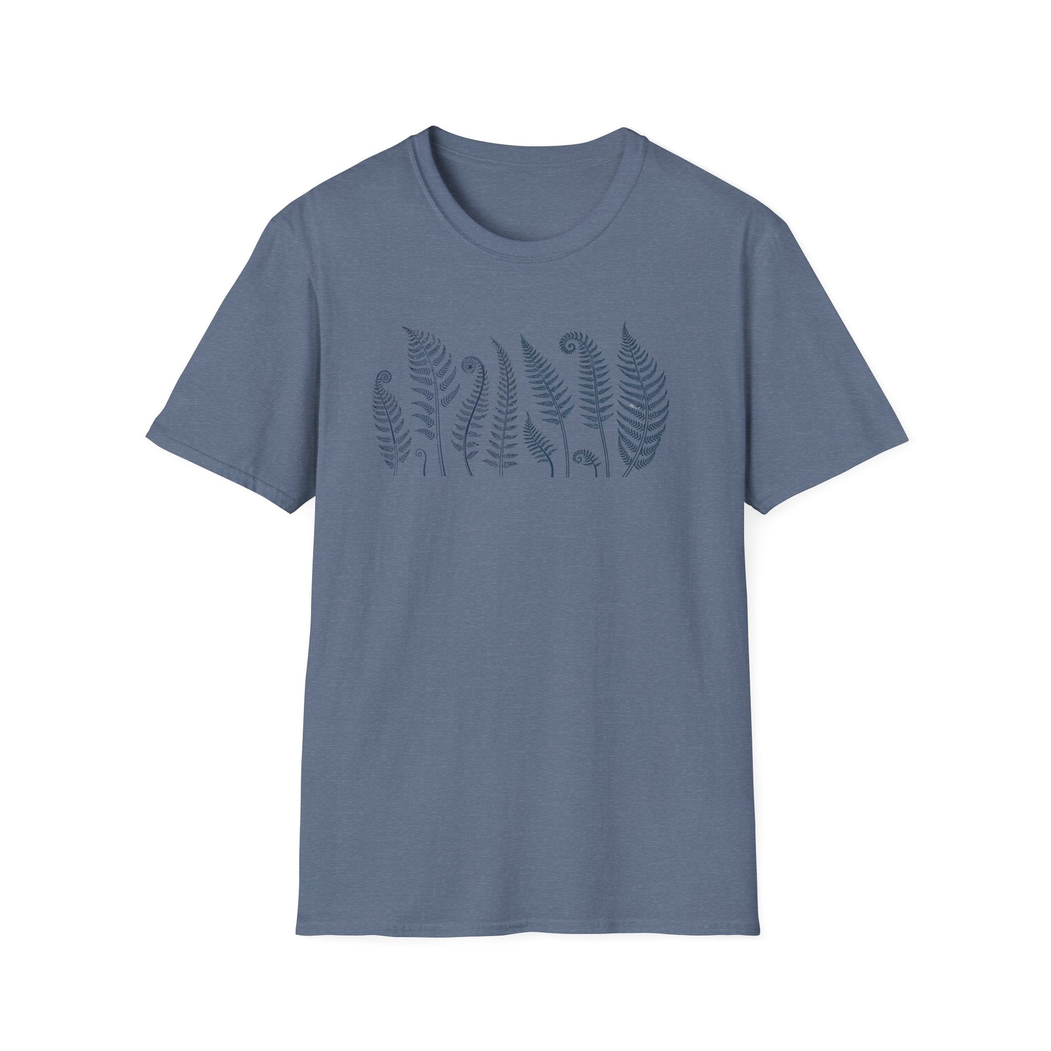Fern Fronds Botanical Illustration T-Shirt