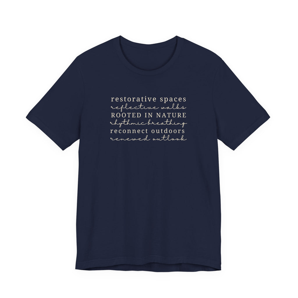 Rooted in Nature Tee | Ecotherapy Nature Therapy T-Shirt