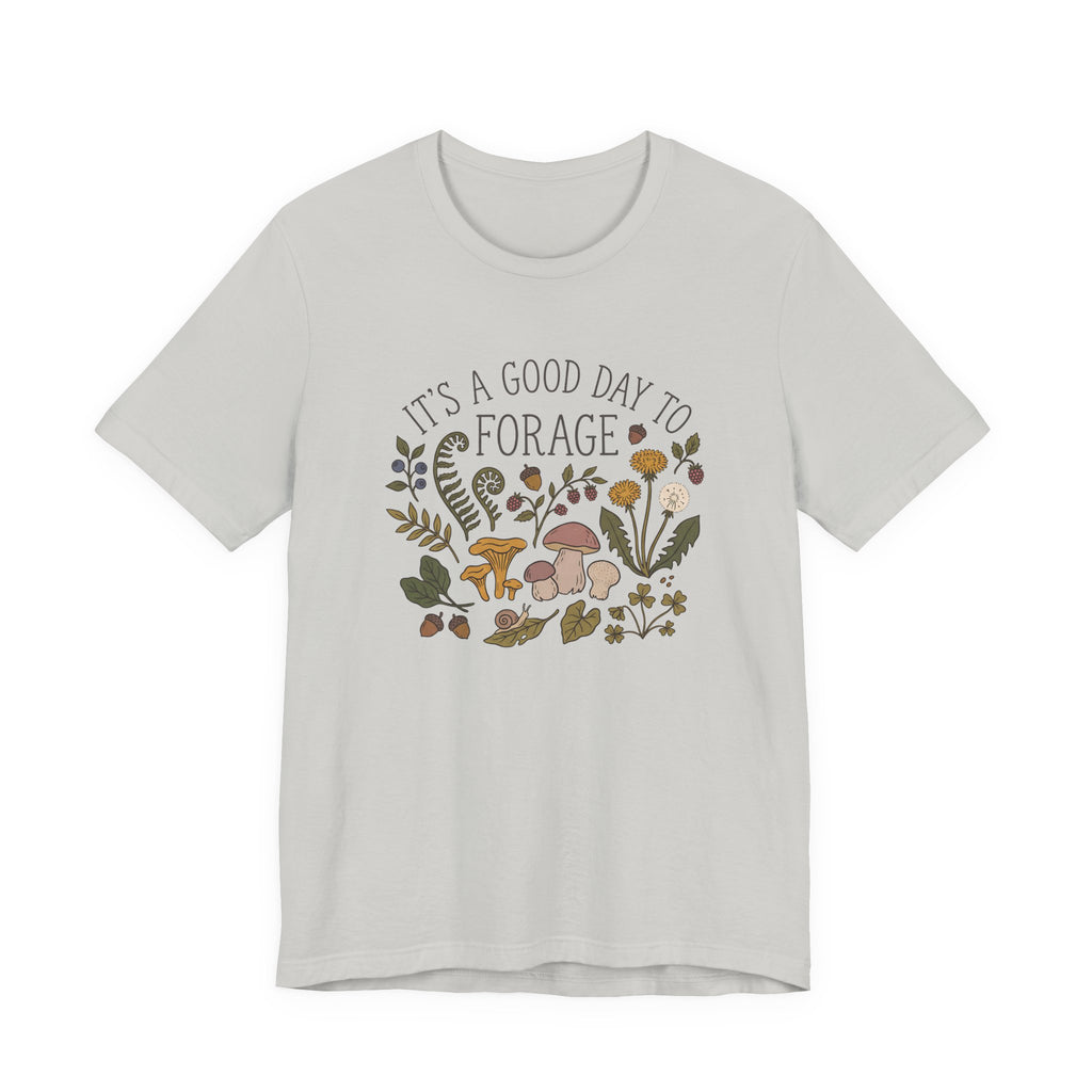 It’s a Good Day to Forage Tee | Woodland Folk Art Shirt