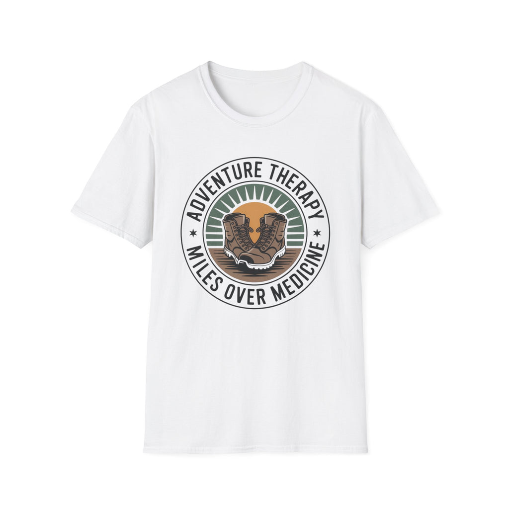Miles over Medicine -Adventure Graphic T-Shirt
