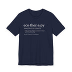 Ecotherapy definition tee | Nature therapy text design