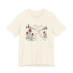 Scarlet Paintbrush Wildflowers T-Shirt | Mountain Meadow Tee