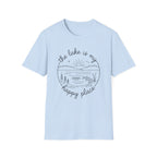 The Lake is my Happy Place Graphic T-Shirt