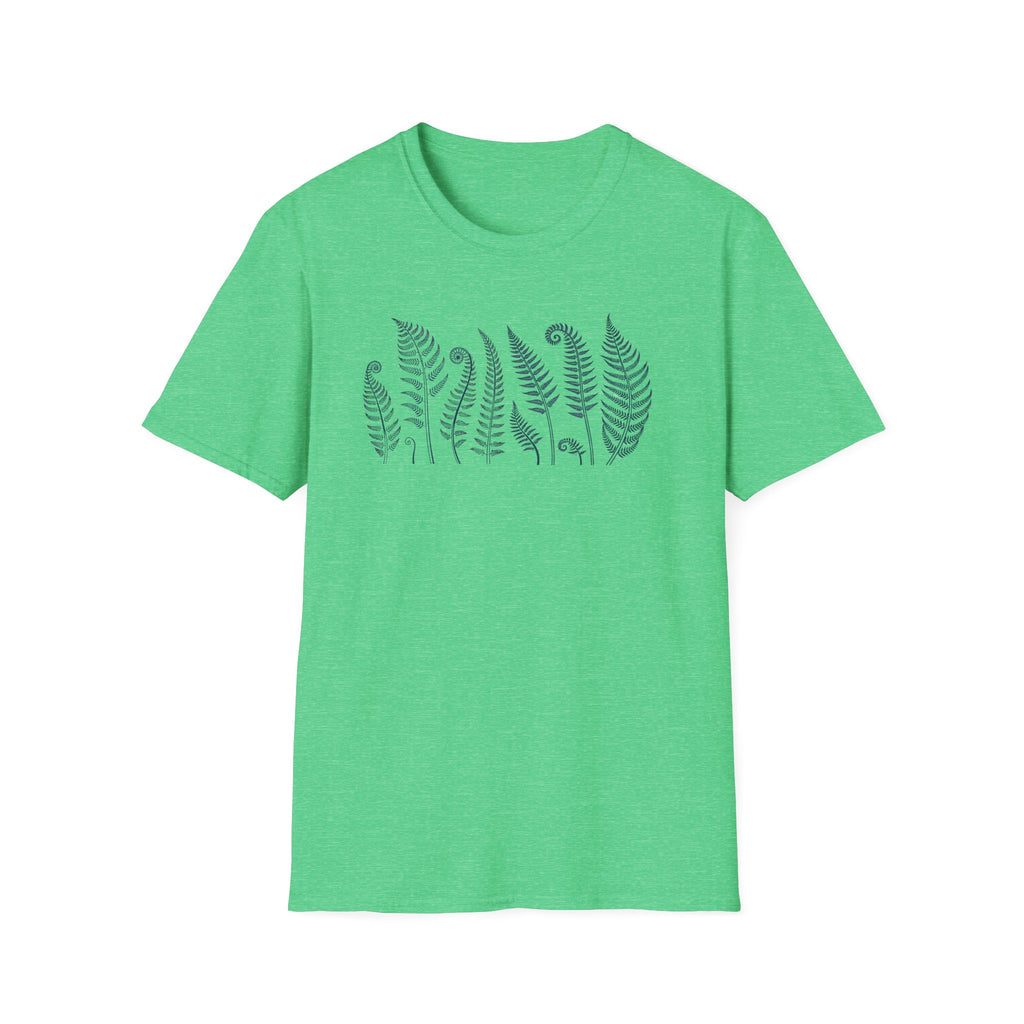 Fern Fronds Botanical Illustration T-Shirt