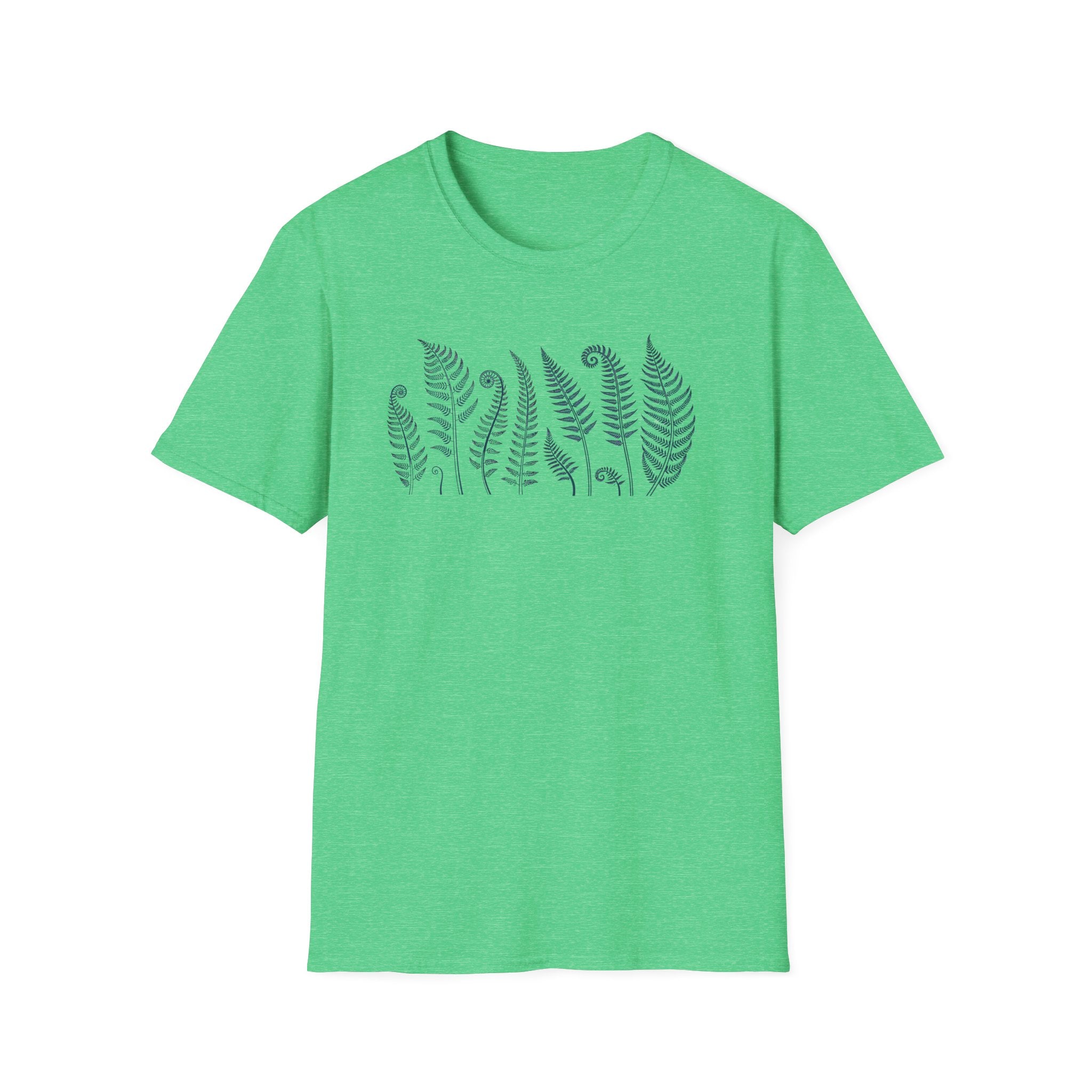 Fern Fronds Botanical Illustration T-Shirt