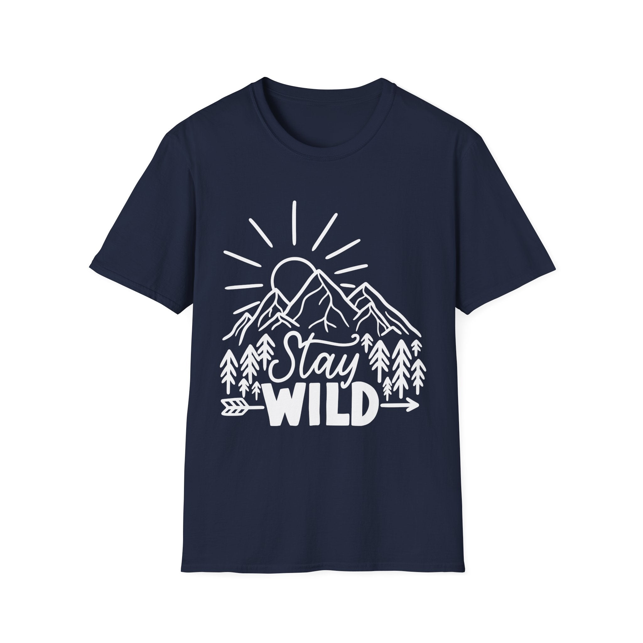Stay Wild Mountain Graphic T-Shirt