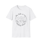 The Lake is my Happy Place Graphic T-Shirt