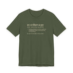 Ecotherapy Definition Tee | Funny Factory Reset Dictionary T-Shirt