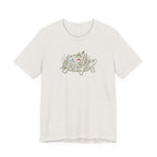 Floral Turtle Tee | Botanical Wildlife Graphic T-Shirt