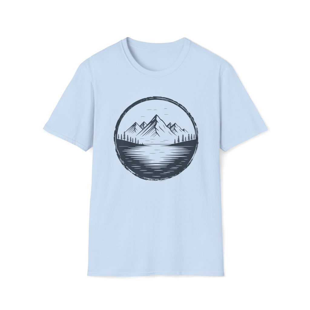Quiet Mountain Reflections Graphic T-Shirt