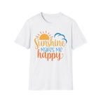Sunshine Makes Me Happy Graphic T-Shirt