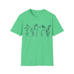 Wildflower Botanical Illustration T-Shirt