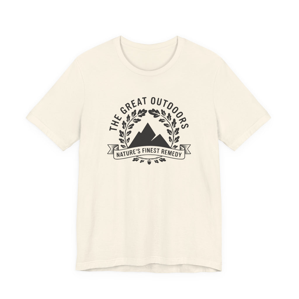 The Great Outdoors mountains tee | Nature's Finest Remedy shirt