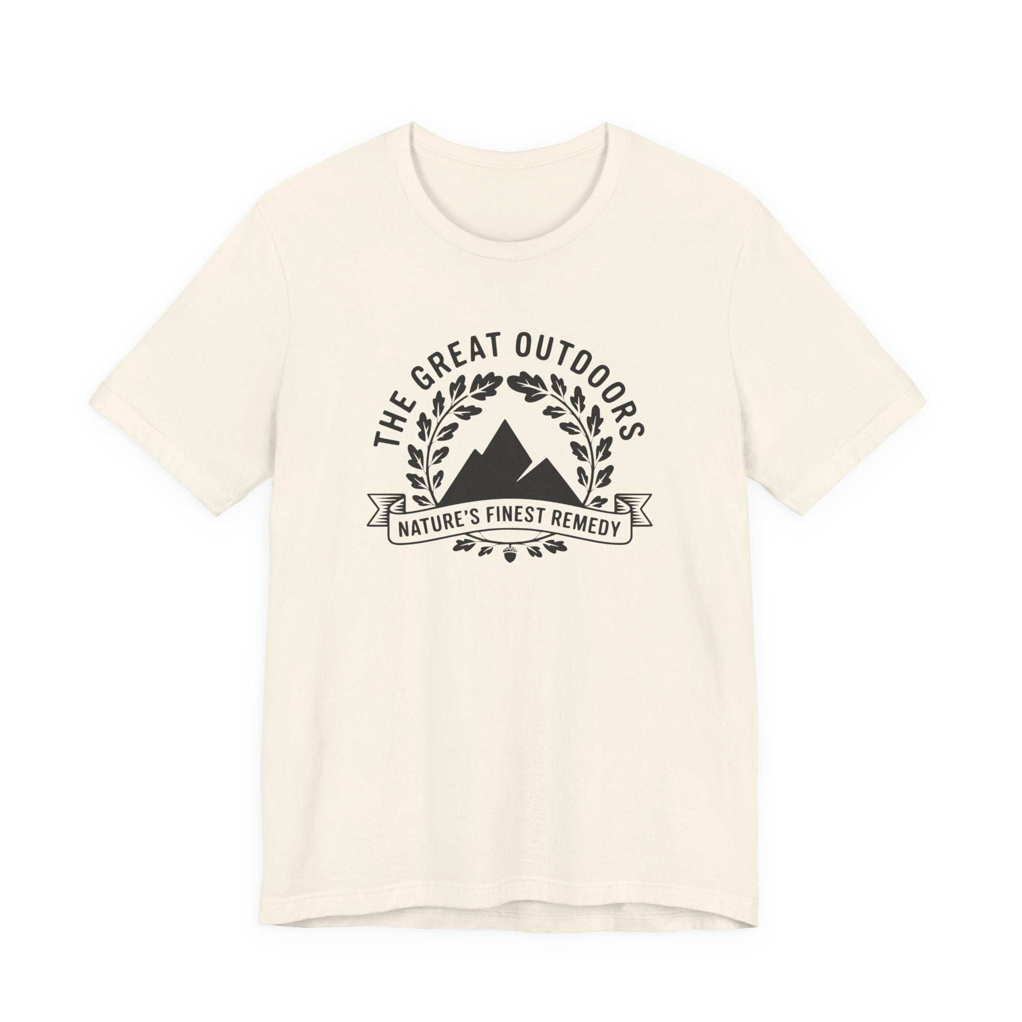 The Great Outdoors mountains tee | Nature's Finest Remedy shirt