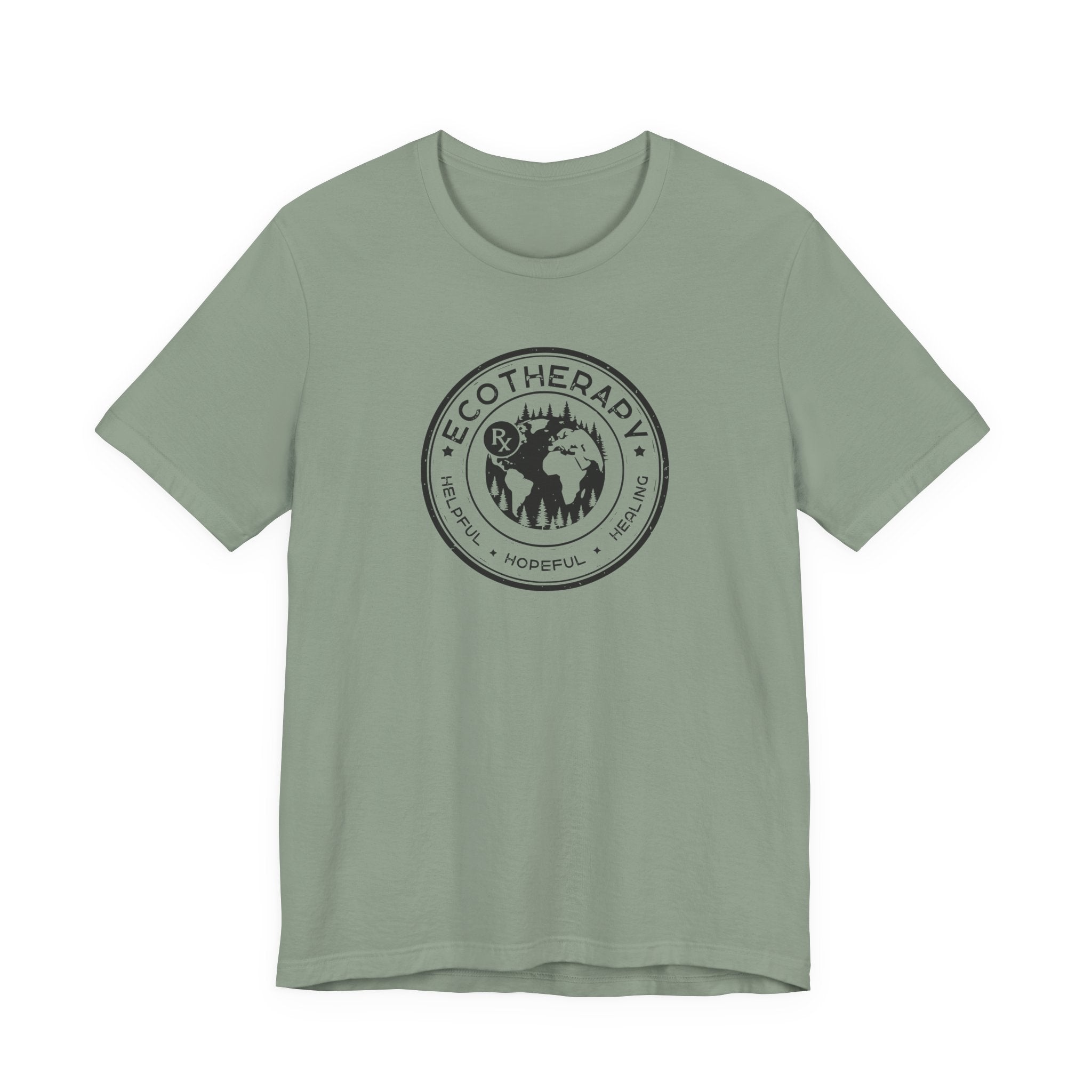 Ecotherapy Earth Logo Tee | Eco Wellness T-Shirt, Nature Therapy Shirt
