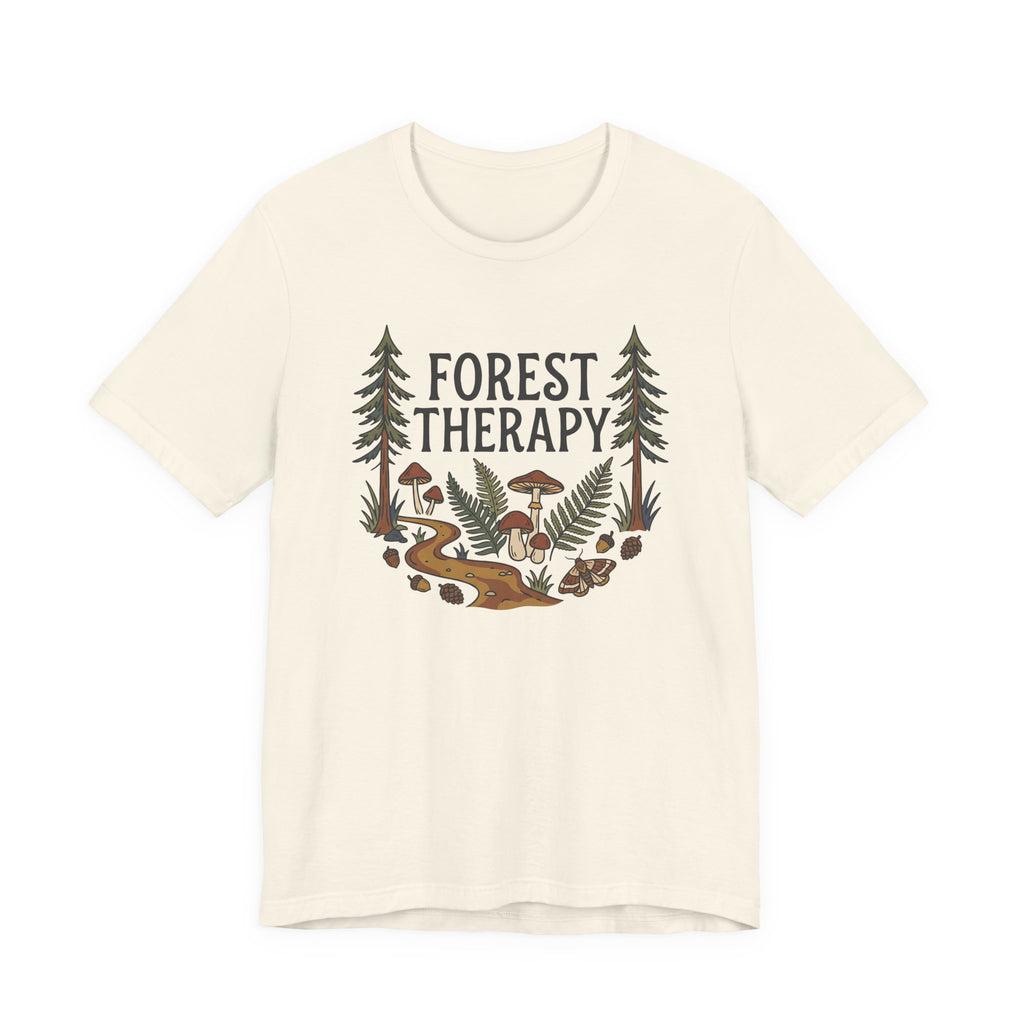 Forest Therapy Tee | Woodland Folk Art Shirt