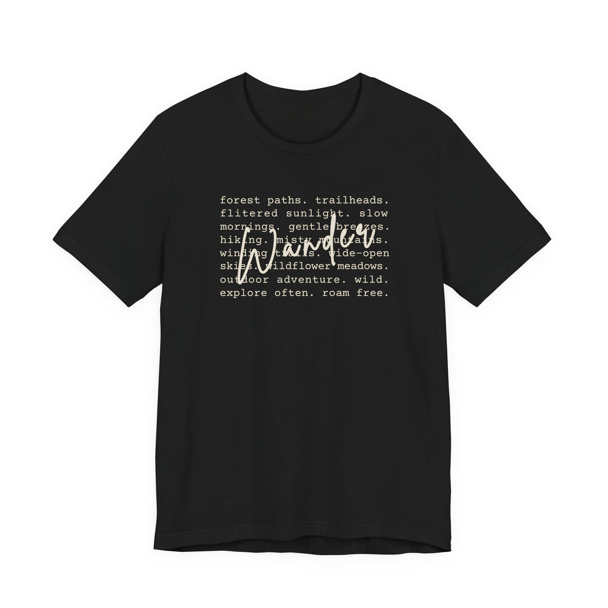 Wander Tee | Hiking Nature Lovers Outdoor Adventure T-Shirt