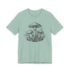 Mushroom Sketch T-Shirt | Mycelium Tee