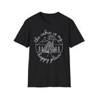 The Cabin is my Happy Place Graphic T-Shirt