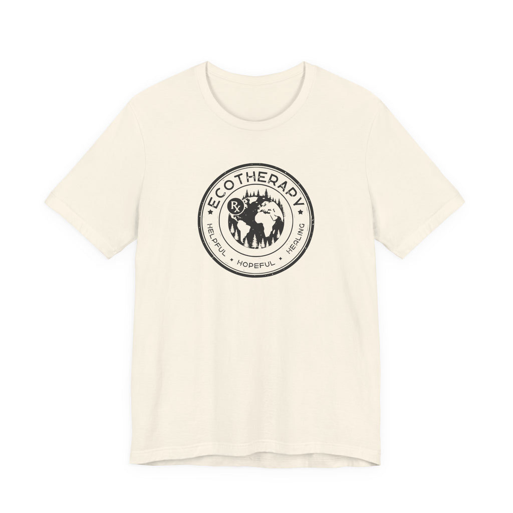 Ecotherapy Earth Logo Tee | Eco Wellness T-Shirt, Nature Therapy Shirt
