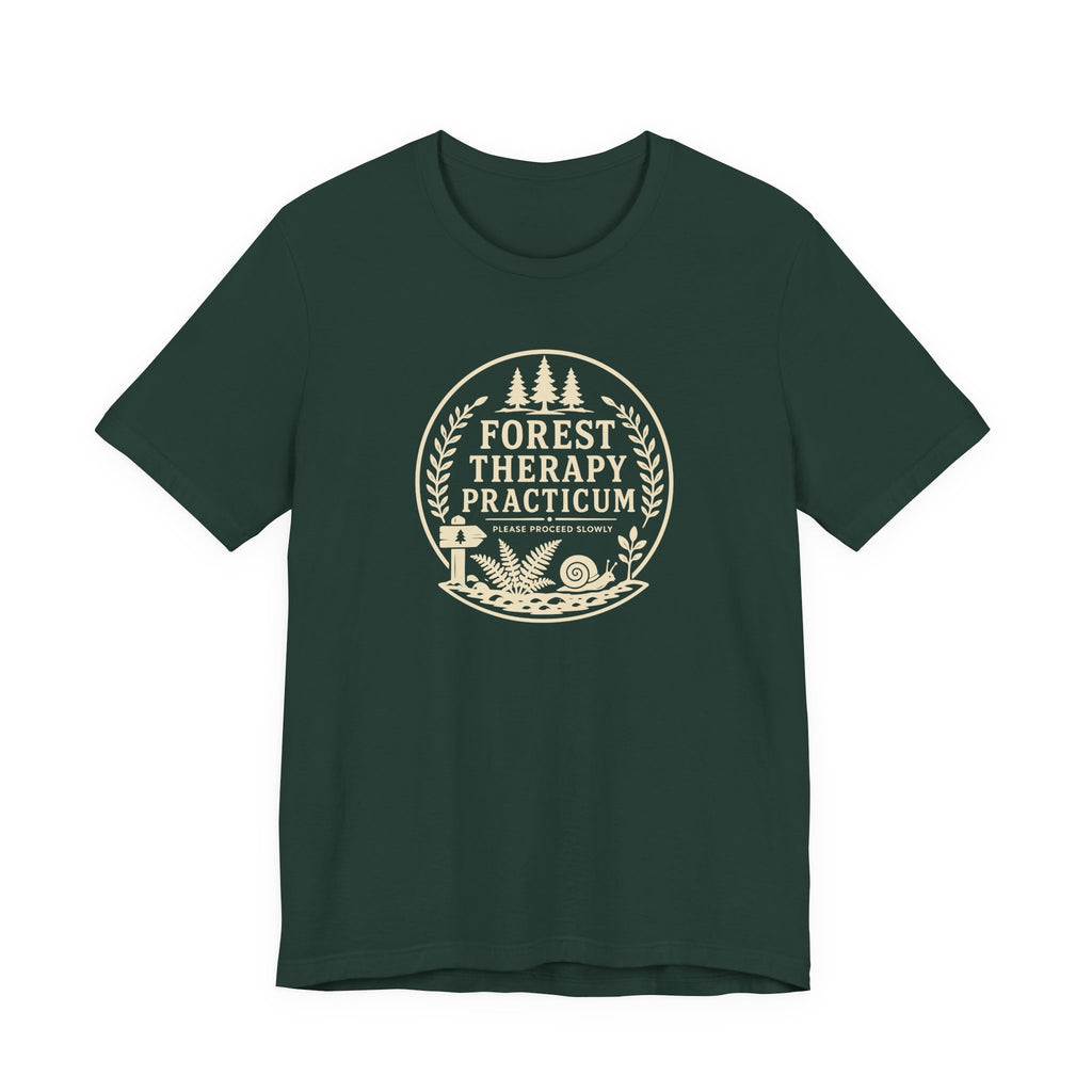 Forest Therapy Practicum Tee | Forest Nature Logo T-Shirt