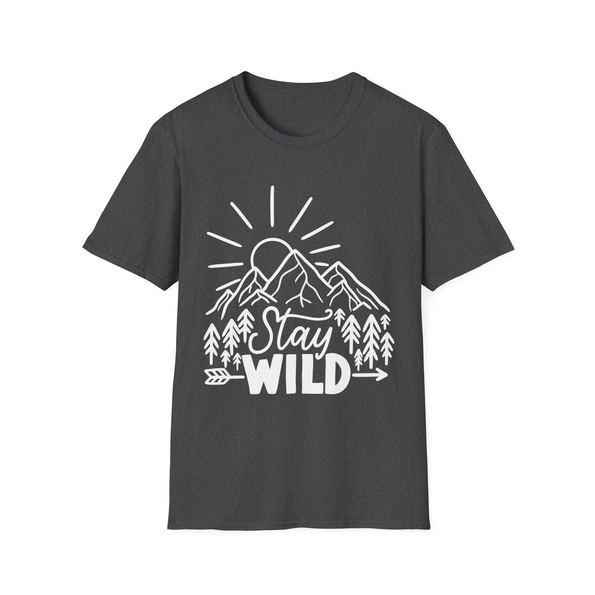 Stay Wild Mountain Graphic T-Shirt