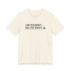 Low Residency High Tree Density tee | Woodland typography shirt